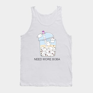 Chubby Cats Need More Boba! Tank Top